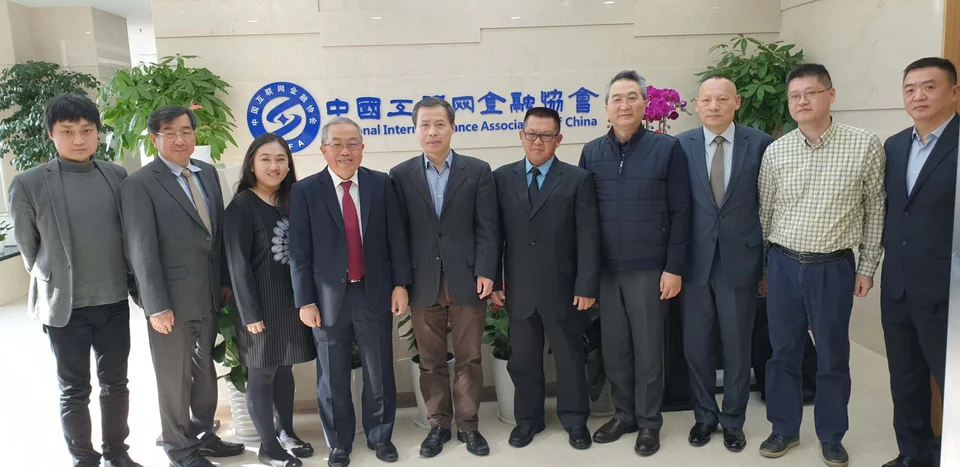 AsiaDB’s parent company APIB accompany Lubuan FSA to visit China Internet Finance Association